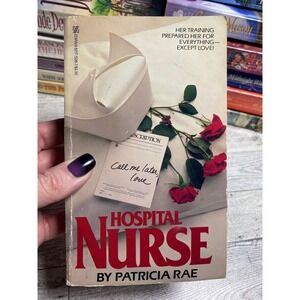 Hospital Nurse Paperback Medical Romance Novel Patricia Rae Zebra Books 1985